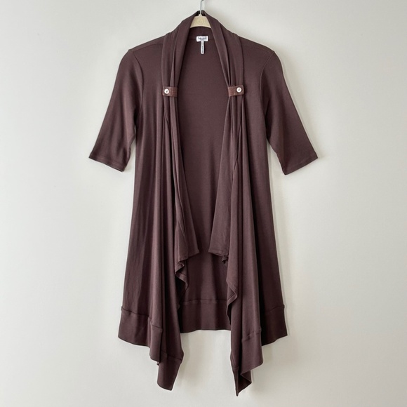 Anthropologie Splendid Proscenium Brown Cardigan - Picture 1 of 16